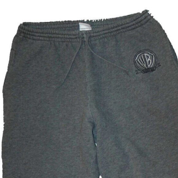 Warner Bros Studio Authentic Sweatpants  Gray Grey Men's Size L  Original - Picture 7 of 7